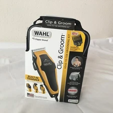 WAHL Clip & Groom Head to Toe Grooming Kit Hair Clipper Built-in Trimmer Haircut