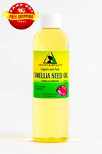 CAMELLIA SEED OIL REFINED ORGANIC by H&B Oils Center COLD PRESSED PURE 4 OZ