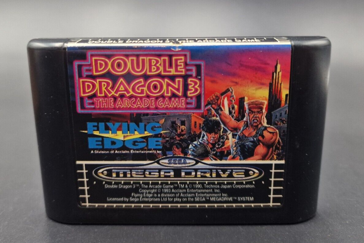 Double Dragon 3 The Arcade Game - SEGA Megadrive Mega Drive Cartouche Seule PAL