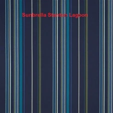 Sunbrella Stanton Lagoon 58001-0000 outdoor/indoor fabric by the yard, 54" wide