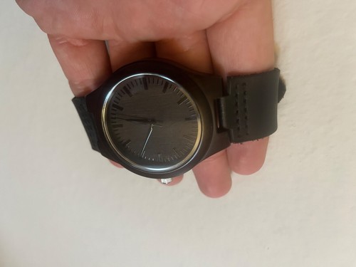 Used Men’s Custom Watch (Brown, Custom Engraved Text)