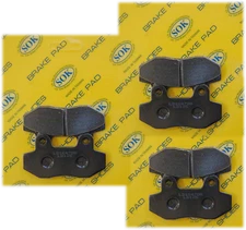 FRONT&REAR BRAKE PADS fit HYOSUNG GV 650 Aquilia 2006-2016 GV650 