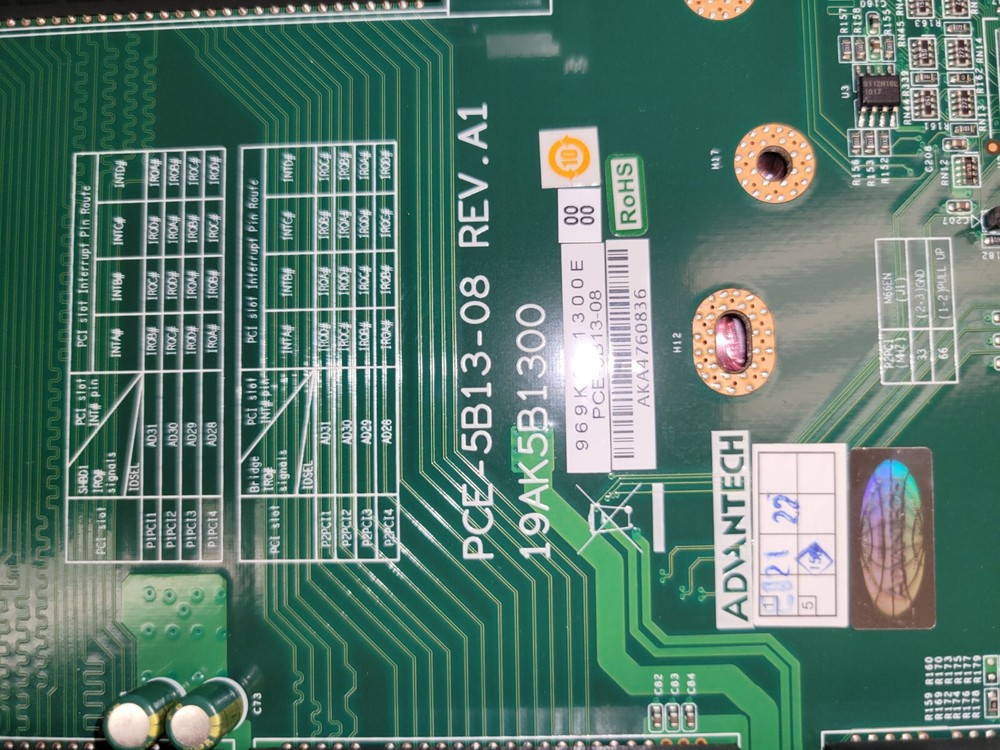 Advantech PCE-5B13-08 Rev A1 OEM Replacement Main Board