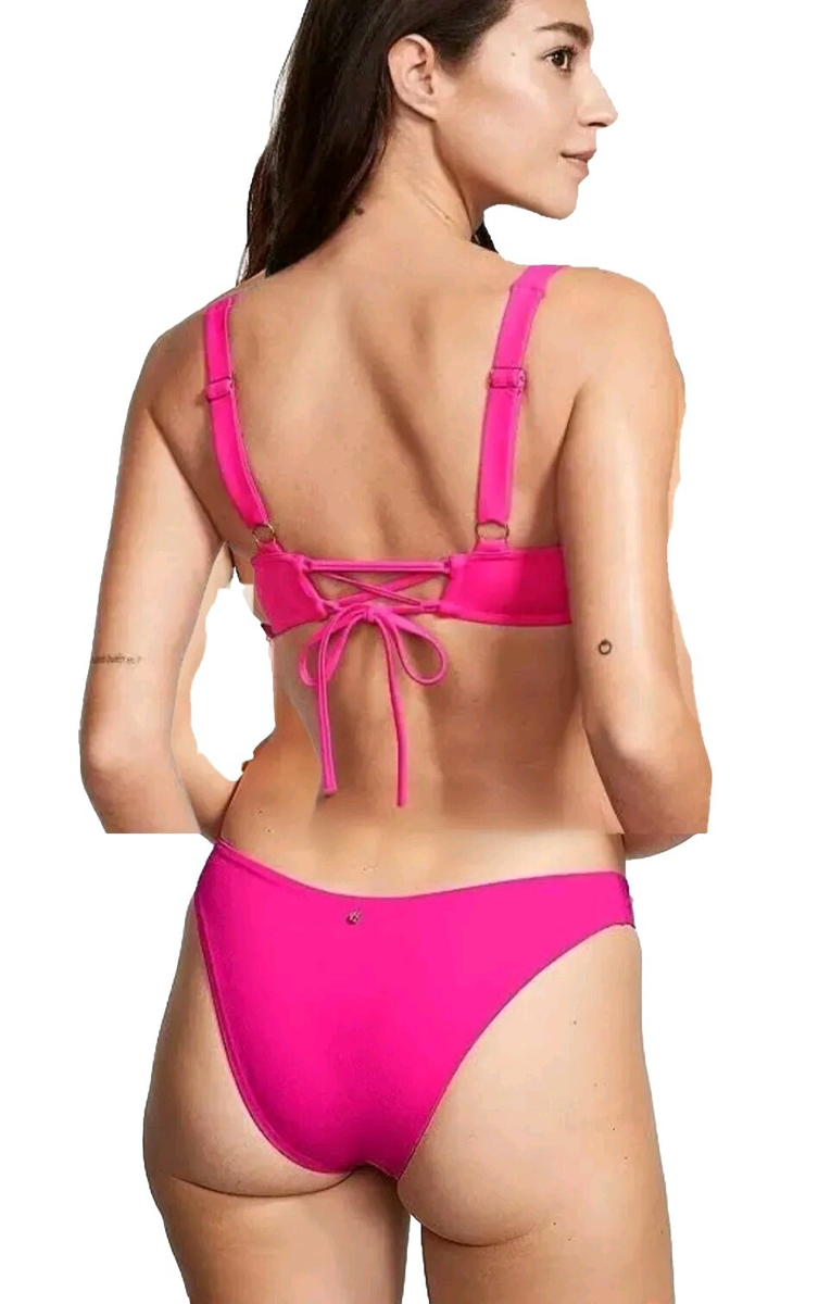 Victoria's Secret BIKINI Full Coverage Swim Set BRAZILIAN Bottom
