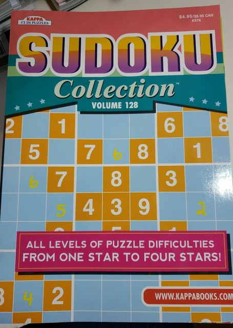 Sudoku Collection Puzzle Book Volume 128 Kappa Brand New EBay
