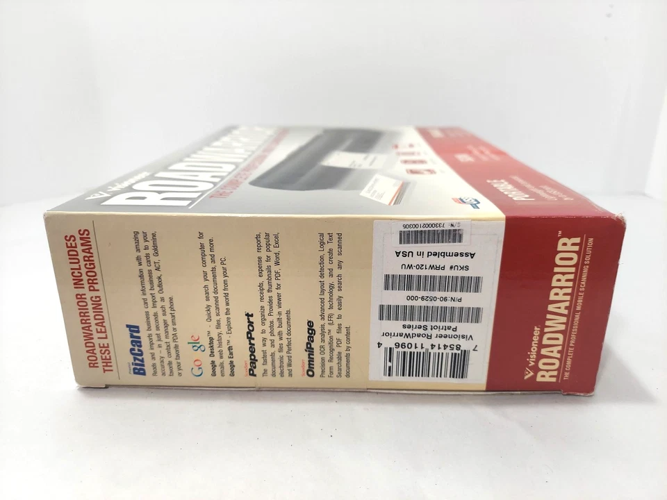 Visioneer RoadWarrior RW120-WU Professional Mobile Scanning Solution 600dpi USB - Image 4 of 4