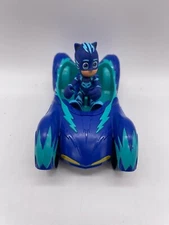 PJ Masks Catboy Figure and Cat Boys Car Vehicle Genuine Just Play Blue Toy