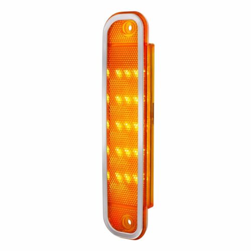 United Pacific Amber Front LED Side Marker Light Set 1973-1980 Chevy & GMC Truck - Picture 2 of 8