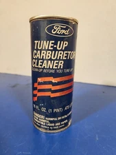 Vintage FORD 16 oz Tune-Up Carburetor Cleaner D9AZ-19579-BA