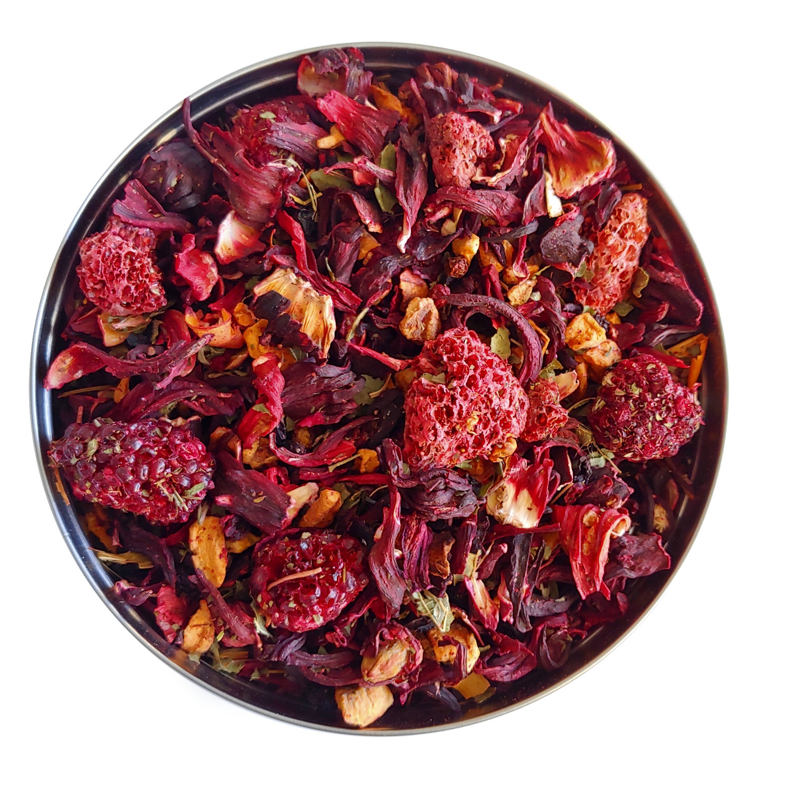 Hibiscus, Blackberry, Raspberry, Chokeberry Fruit Herbal Loose Leaf