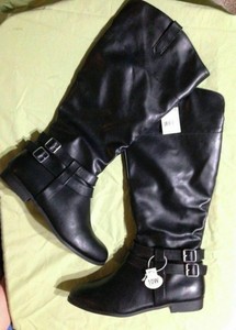 flat heel leather booties