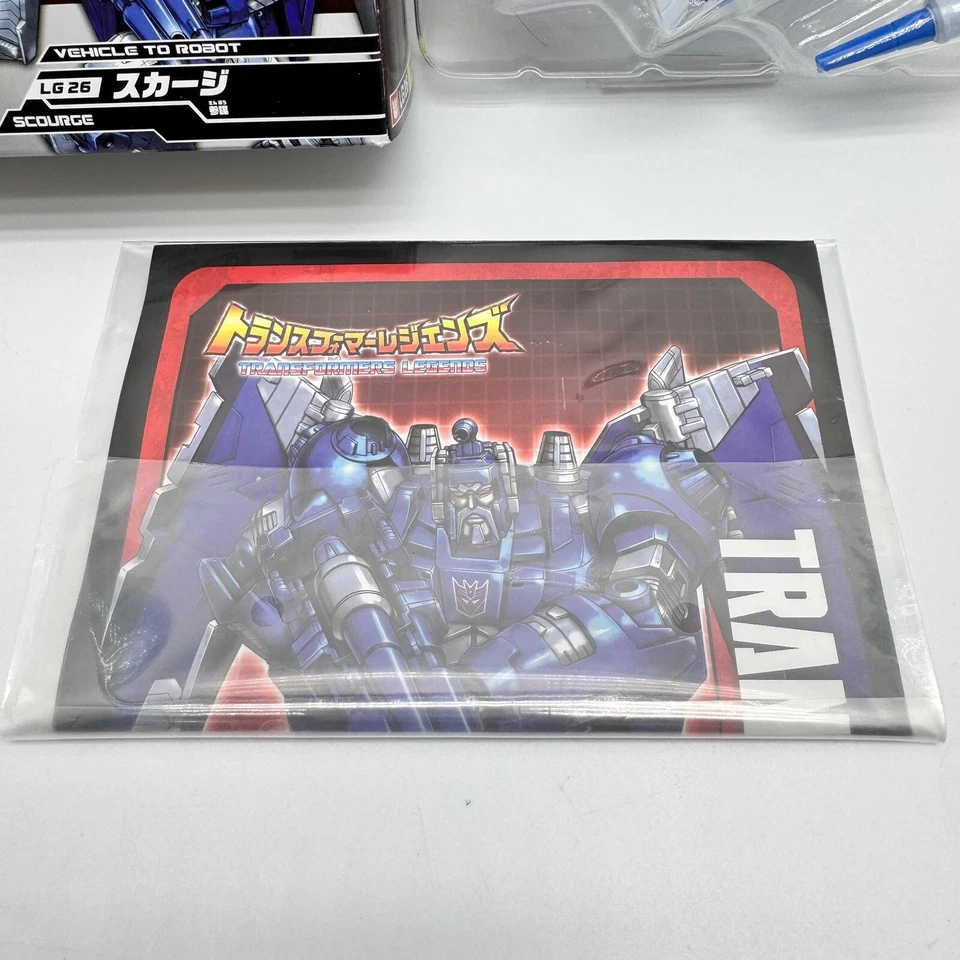 Transformers Legends Scourge LG 26 Jet Action Figure Takara Damaged Incomplete - Image 4 of 4