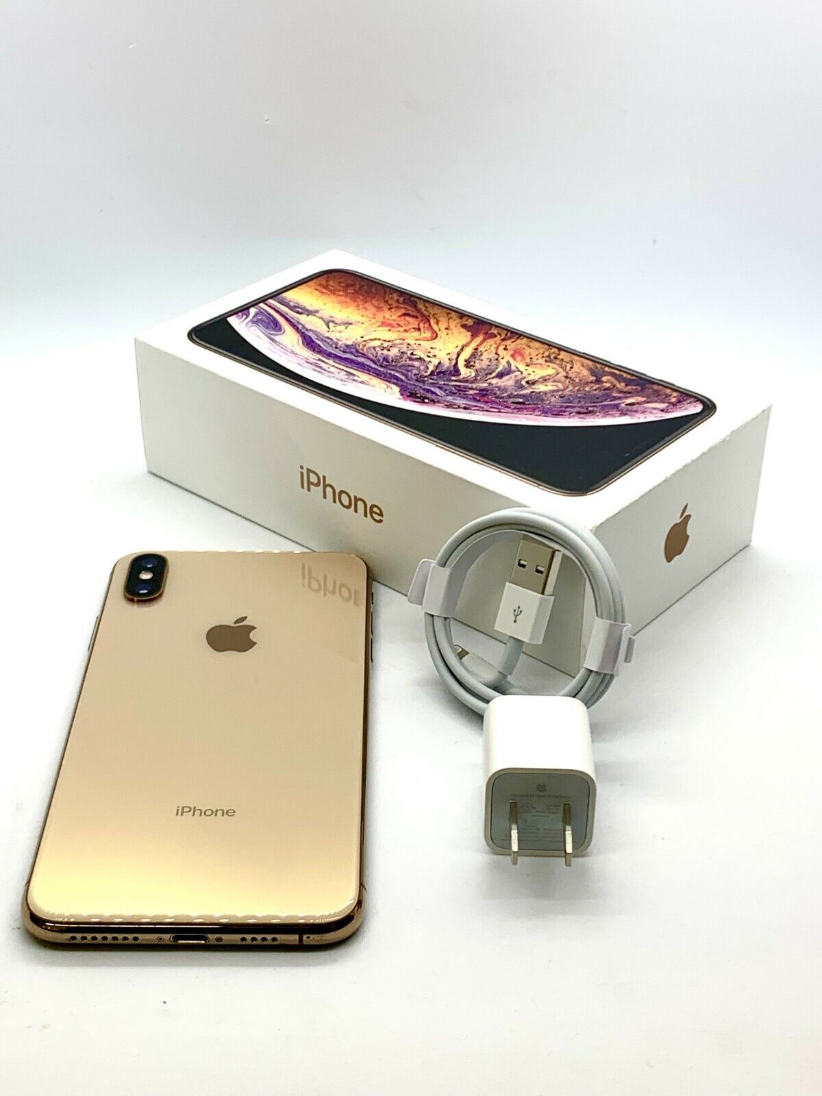 Very Sad Apple iPhone XS Max A1921 256gb Gold - for Parts for sale 