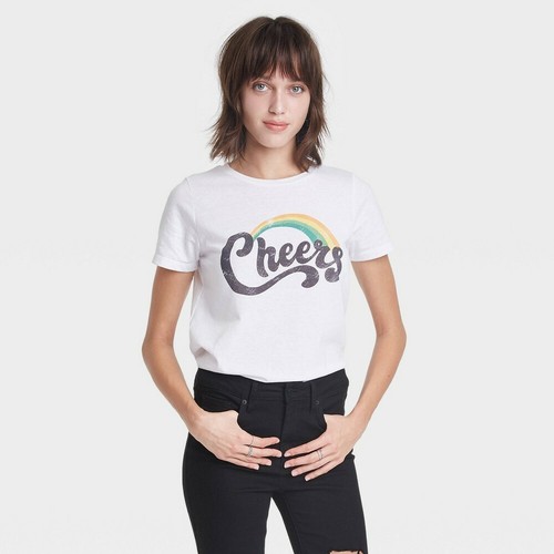 Short Sleeve Graphic T-Shirt - White XL 