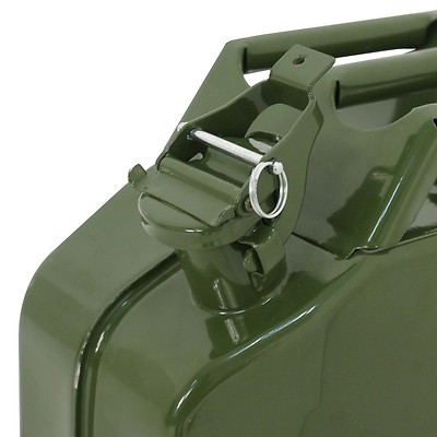 Jerry Can 5 Gallon 20L Off Road Metal Tank Emergency Backup Army - Foto 7