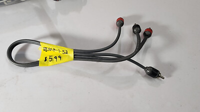 USED - T-SPEC RCA V8RCA-1-52, 1.5 foot, 1.5 feet long, 2 channel RCA