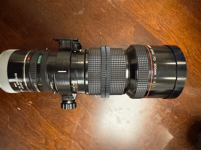 Mint] Canon FD 300mm F4 L Telephoto Lens with original 2X Extender