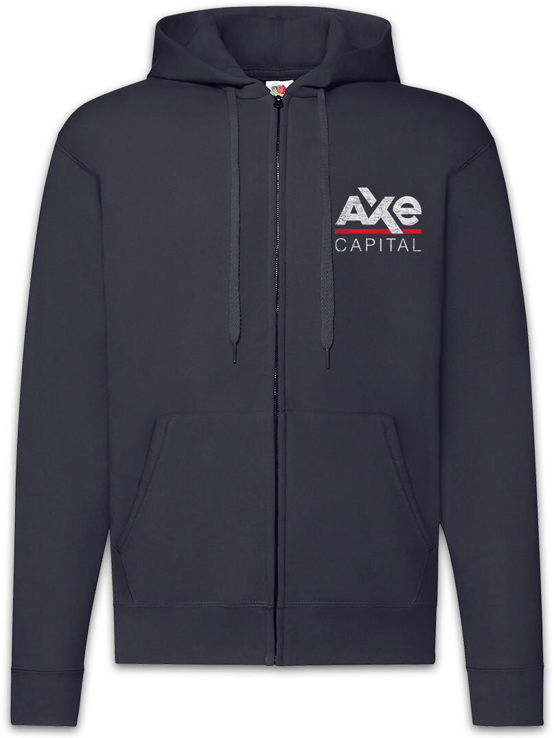 Axe Capital II Zipper Hoodie Billions Symbol Company Sign Bobby