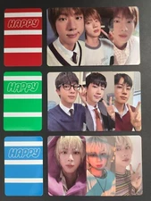 JIN HAPPY ALBUM OFFICIAL PHOTOCARDS (LUCKY DRAW, SPECIAL GIFT, SHOWCASE LIVE)