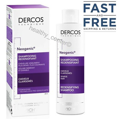 VICHY DERCOS NEOGENIC REDENSIFYING SHAMPOO 200ML US SELLER NEW IN BOX