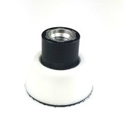 Craft-Equip 50Mm Premium Polierteller Weiß M14 StüTzteller Poliermaschine