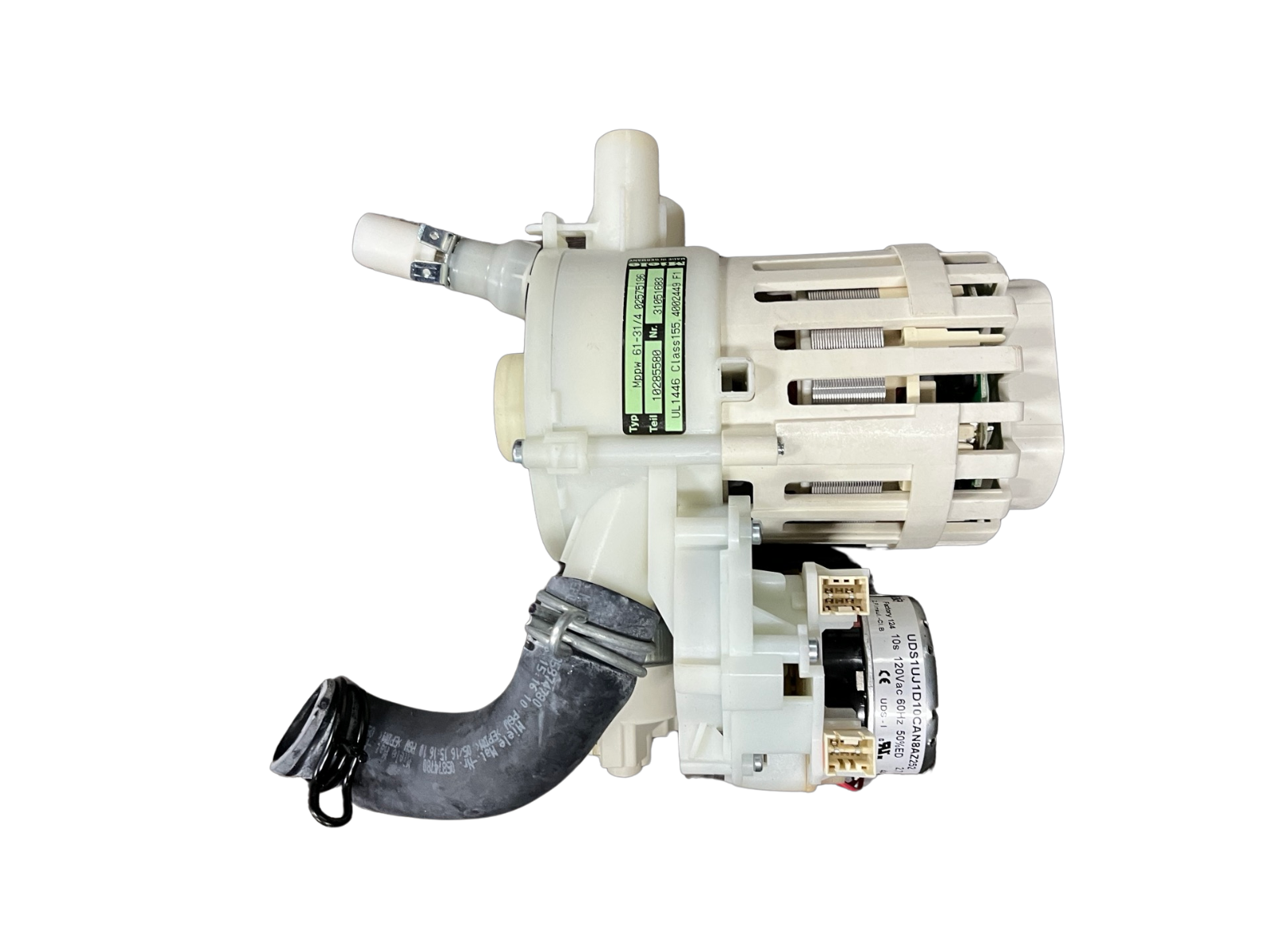 OEM Miele Dishwasher Circulation Pump Part 10397318 10285580 31051683