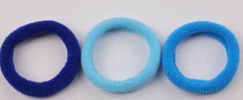 Mini lazos elásticos suaves de tela de jersey bobble para el cabello bandas para el cabello escolares - Imagen 37 de 86
