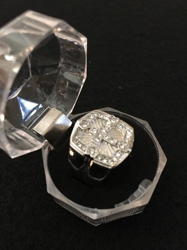 Ring Band Christian Cross Prayer Ring Size 7 Ring Anillo - Foto 8 di 12
