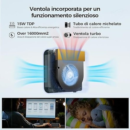 Mini PC Teclast N20 PRO 16GB RAM DDR4 512GB ROM CPU N5095 mini computer wifi BT - Afbeelding 7 van 22