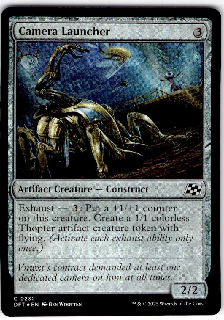MTG Camera Launcher Aetherdrift HOLO #232