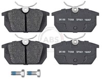 A.B.S. Bremsbelagsatz Scheibenbremse 36188 FüR Alfa Fiat Barchetta 145 Bravo 146