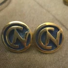 WW2 US Army Military 102nd Infantry Division Distinctive Insignia DI DUI Earings