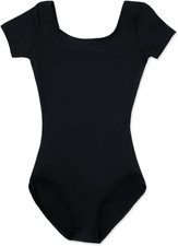 Girls Short Sleeve Leotard - Girls