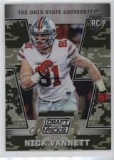 2016 Panini Prizm Collegiate Draft Picks Camo /199 Nick Vannett #128 3n1