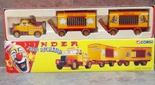 CORGI PINDER JEAN RICHARDS 16801 SCAMMELL HIGHWAYMAN + ANIMAL CAGE TRUCKS BOXED 