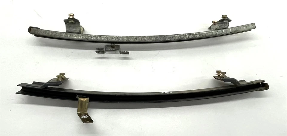 1996-2002 TOYOTA 4RUNNER Rear Liftgate Window Glass Track Channel Rails w/Slides - Image 2 of 4