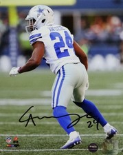 Chidobe Awuzie Autographed Dallas Cowboys 8x10 PF Photo Looking Left- Prova Auth