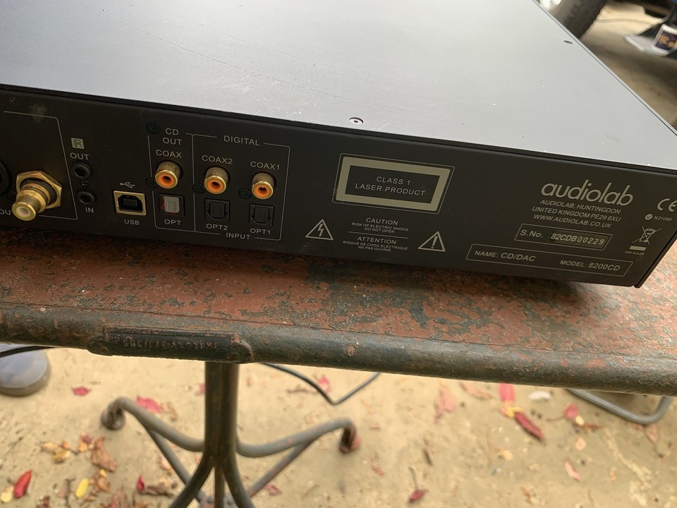 Audiolab 8200CD CD Player DAC Black – High End Audiophile Hi-Fi | eBay UK