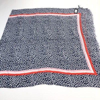 Tommy Hilfiger Scarf NEW Womens One Size 100% Viscose 72x36 Blue