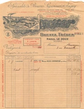 1920 SUPERIOR BUTTER D ISIGNY BRETEL FRERES A VALOGNES