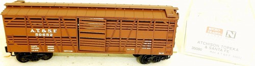 Micro-Trains Line 35080 AT&SF 50652 Grande 40' Despatch Stock Car N 1:160 A å | Zustand: Gebraucht