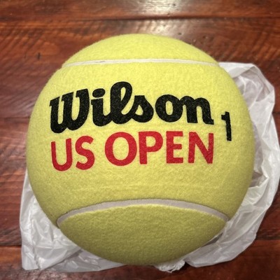 US Open Jumbo Large Oversized Wilson Tennis Ball Great for Autographs NEW