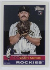 2025 Topps Heritage High Number Chrome Zach Agnos #541 1o0