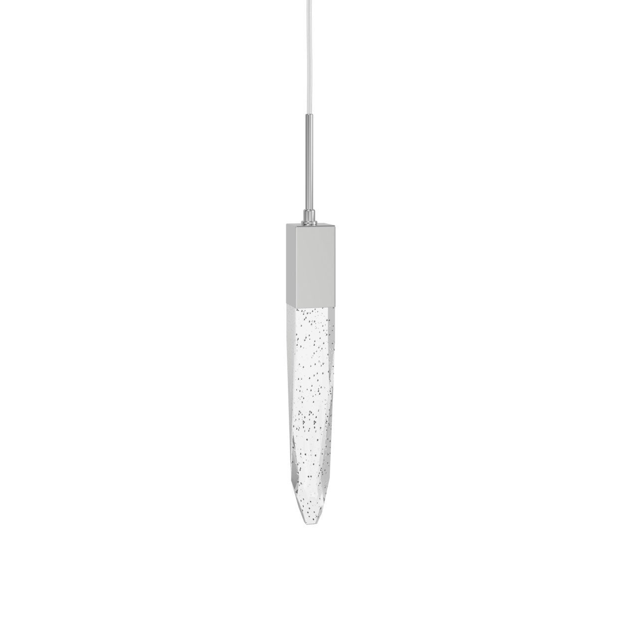 Avenue Lighting HF1901-1-AP Chrome LED Crystal Mini Pendant 2 Inch Wide Aspen Design