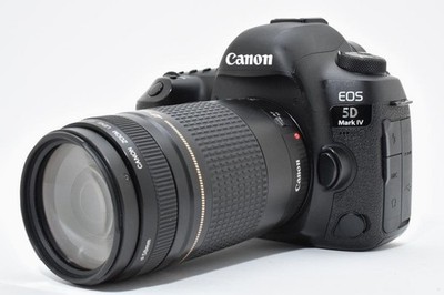 デジタルカメラ Canon EOS 5D Mark IV / Canon EF 75-300mm Amazon.com : Canon EOS 5D Mark IV DSLR Camera with 85mm f/1.8 USM