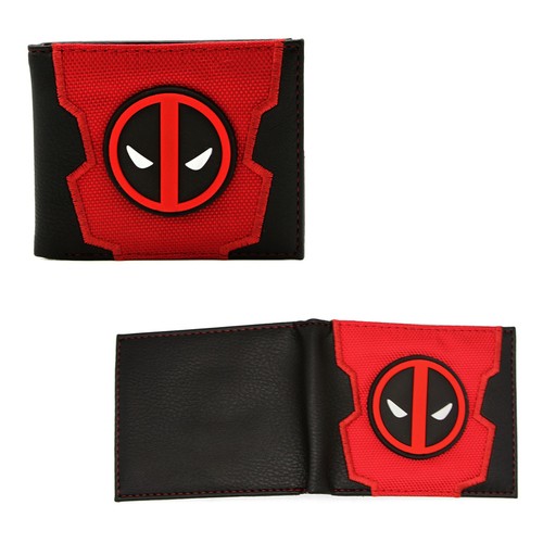 DEADPOOL STYLE A Marvel Universe 4 in. Bi Fold Wallet (Credit Card Billfold) - Picture 1 of 2