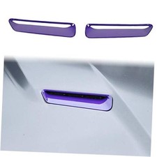 Hood Scoop Hood Vent Air Intake Hood Air Conditioner Air Intake Outlet Purple