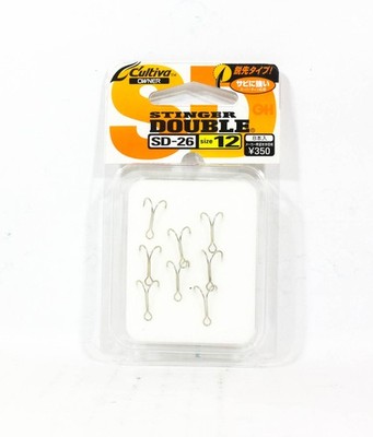 Owner SD-26 Double Hook Stinger Size 12 (6031)