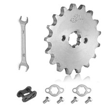 428 17T 17mm Motorcycle Front Engine Sprocket for 50cc 70cc 110cc 125cc 140cc...
