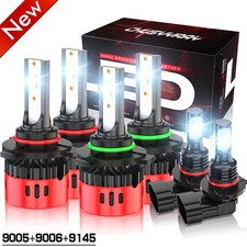 For Toyota Corolla Sedan 4-door 2005-2008 Led Headlightfog Light Bulbs Kit For Toyota Corolla Sedan 4-door 2005-2008 Led Headlightfog Light Bulbs Kit